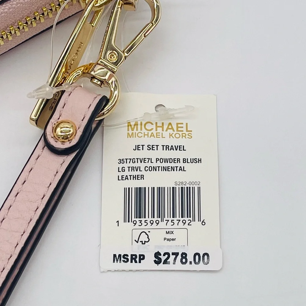 Michael Kors Large Continental Wallet Wristlet - Picture 8 of 8